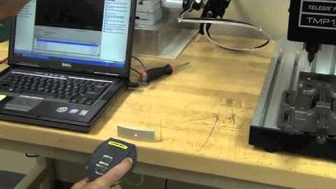 Cognex 8100 Reading Dot Peen Data Matrix Codes