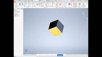 Autodesk Inventor Cube