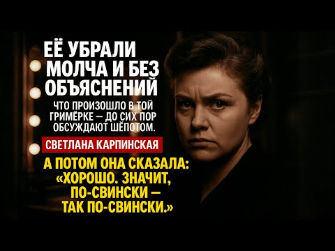 “ТЫ СТАРАЯ И НЕ НУЖНА” — КАК ЕЁ ВЫКИНУЛИ СЦЕНЫ