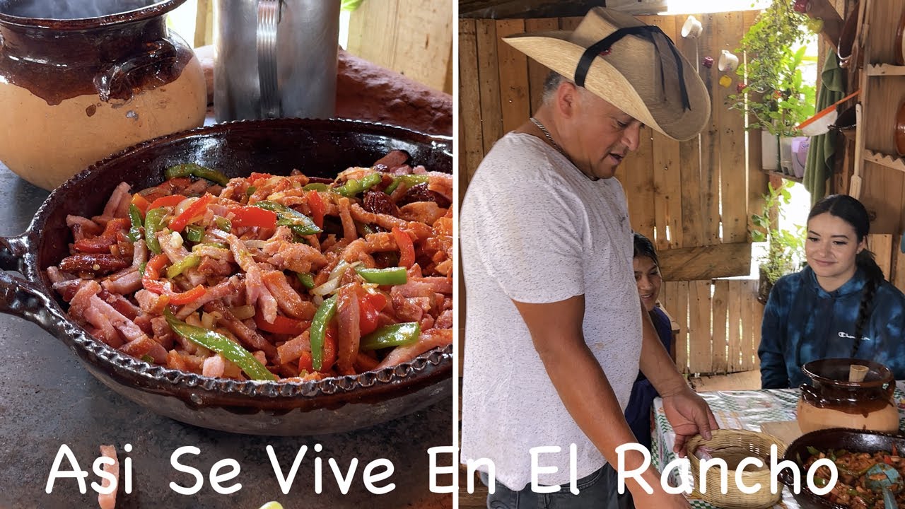 Ahora Sí Un Almuerzo en 5 minutos, Asi se Vive En El Rancho