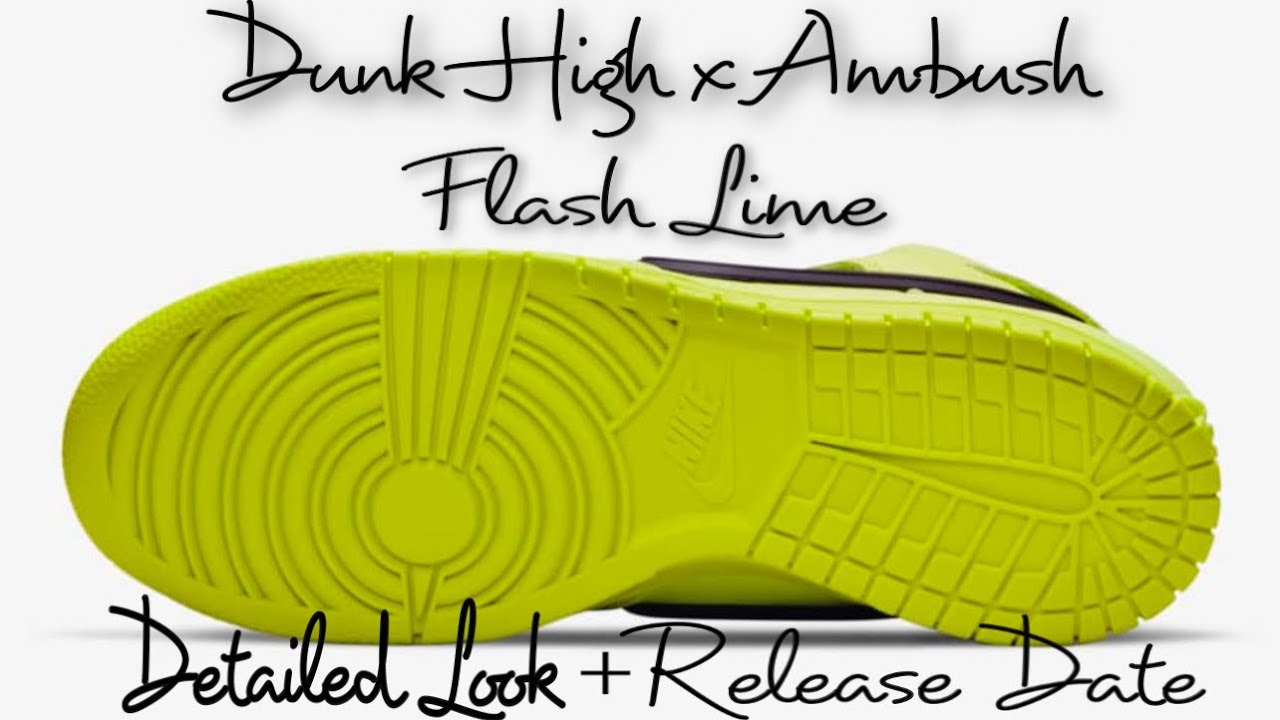 Nike Collaboration with Dunk High Ambush Original