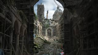 100-Year Abandoned Cathedral Rebuilt from RuinsAncient Cathedral Restoration Timelapse