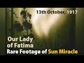 Rare Amazing Footage Reportedly Of Fatima Sun Miracle Powerful Commentary By Friar 