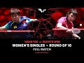 Full match  suh hyo won vs wang yidi  ws r16  singaporesmash 2024