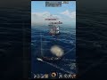 Массовая баталия, корабли в огне, абордаж и дно!!! #gameshorts #naval