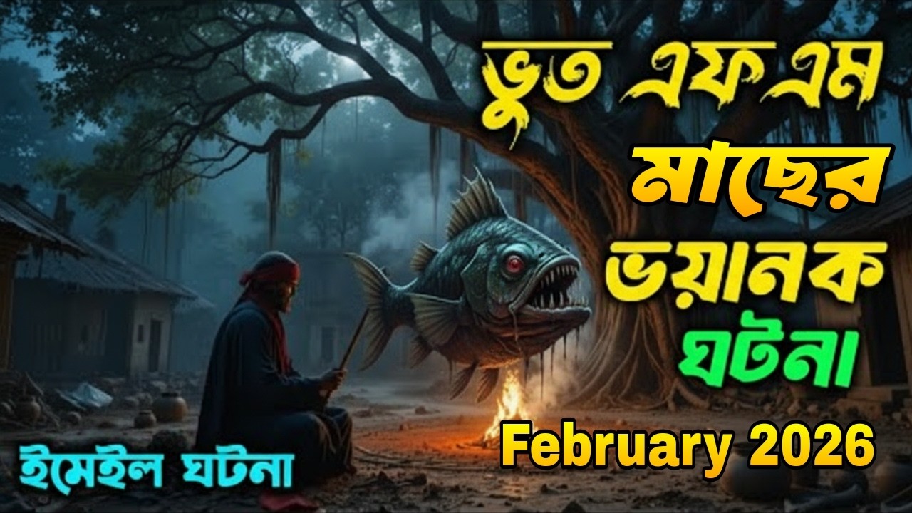 Bhoot fm | গ্রামীন মাছ ধরার ভয়ংকর ঘটনা | Only email episode | Vut fm | Bhoot fm email episode Only
