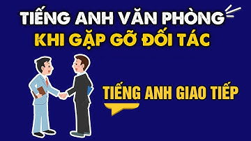Tiếng Anh cho Dân Văn Phòng, công sở - Giao tiếp với đối tác nước ngoài | Học Tiếng Anh Giao Tiếp