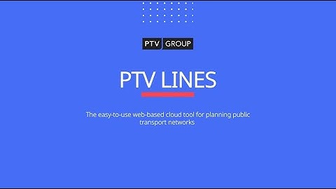 Introduction to PTV Lines