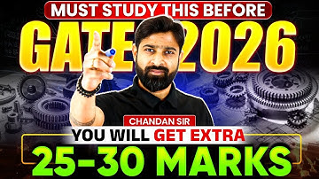 GATE Exam Study Plan 💯 | GATE 2026 Preparation | GATE Exam Strategy | Get EXTRA 25-30 Marks
