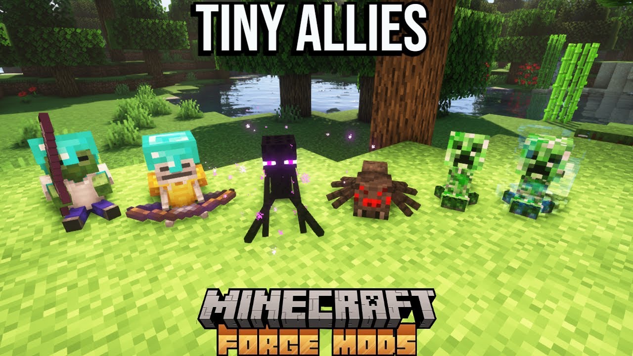 Mod Tiny Allies - Mascotas Enemigos!!! - MINECRAFT REVIEW ESPAÑOL - 1. ...