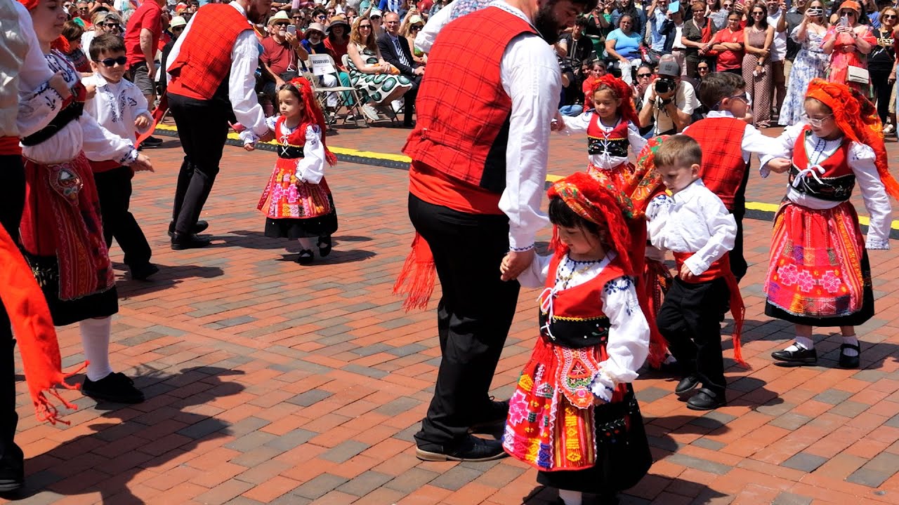 🇵🇹  Day of Portugal 2024 Portuguese Festival folk dance Boston Rancho Folclórico Dança Folclórica