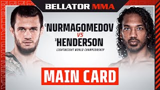 🔴 Main Card | Bellator 292: Nurmagomedov vs. Henderson