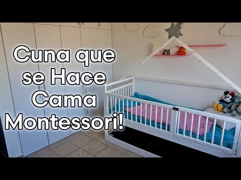 Video: ¿Cómo se convierte una cuna en una cama individual?