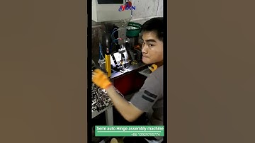 #Yanman hinge semi auto assembly machine manufacturer #hingemachinery #Yanman