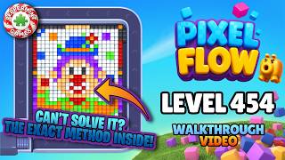 Pixel Flow - Level 454 Walkthrough Solution