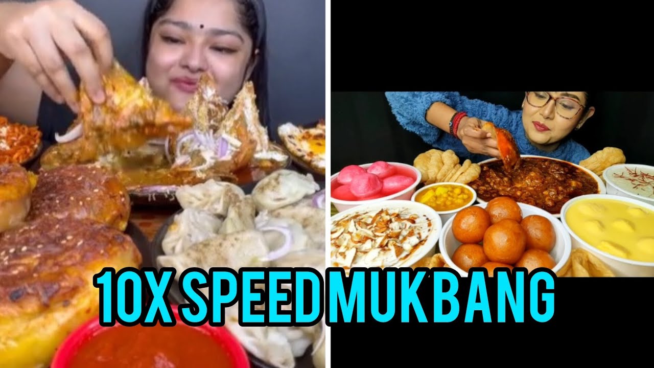 ASMR EATING EXTREMELY HUGE FOOD 