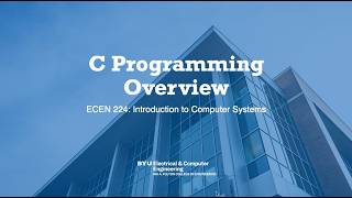 08 C Overview and Variables Recording