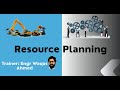 How to manage resource on projects basic part01 engr waqas ahmed