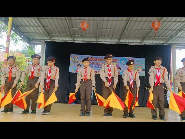 Dance smaphore Pramuka penggalang class=