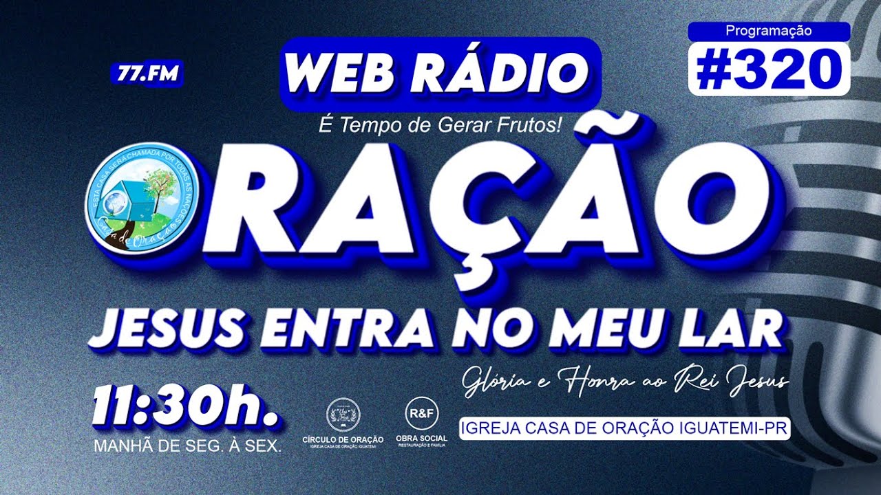 O PROPÓSITO SE REVELA NO MOVIMENTO (SAIA DA INÉRCIA) - JESUS ENTRA NO MEU LAR