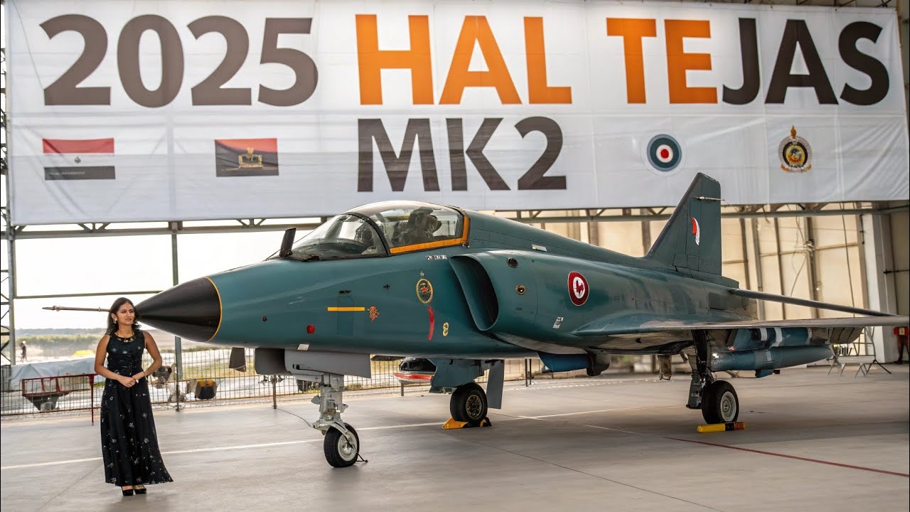 The 2025 HAL Tejas Mk2 – India’s Next Super Fighter Jet is Here! 🚀🇮🇳