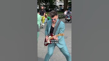 Thumbnail of song is called “Give Me A Kiss”🎟️ Wasn't Expecting That From This Random Sing From New York City🤯