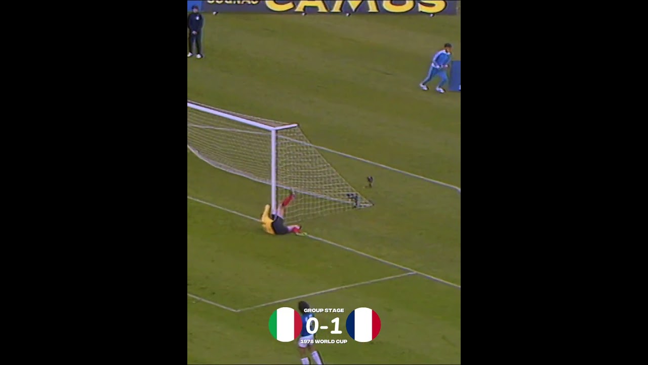 Italia vs Prancis 🏆 Piala Dunia 1978