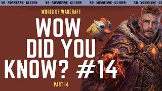 Wow Did You Know This Part #14 Polymorph Duck - No-Nonsense Guide - World of Warcraft