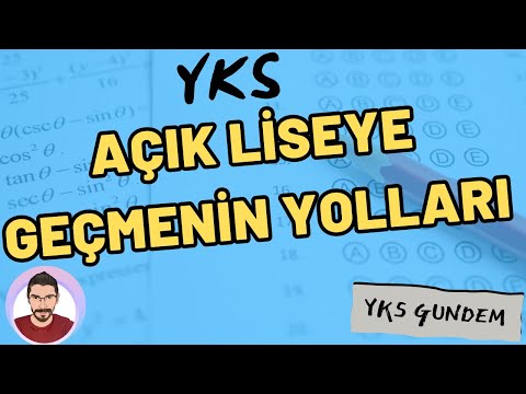 AÇIK LİSEYE GEÇMENİN YOLLARI | Yks Gündem