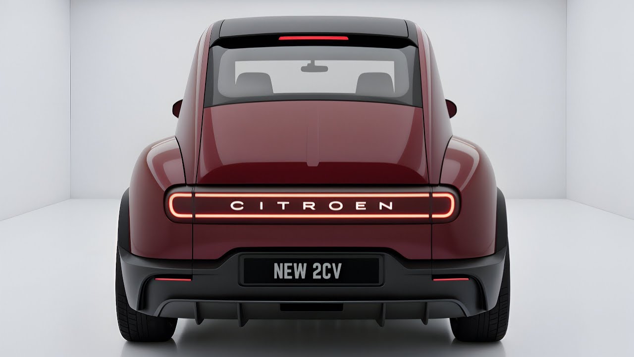 ПРЕДСТАВЛЕН Citroën 2CV 2026 ГОДА: легенда возрождена — и она абсолютно современная!