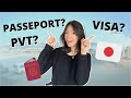 Quels documents pour un voyage au japon  visa passport etc