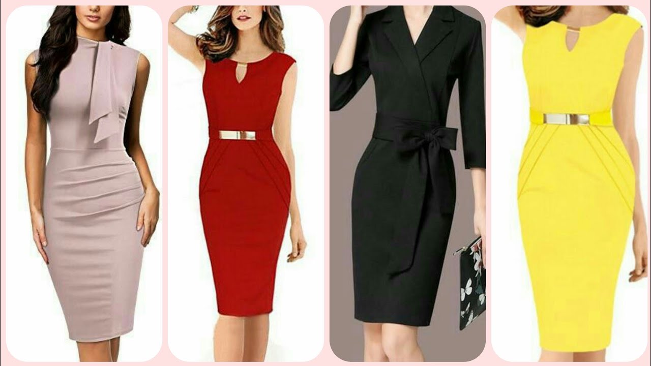 Get 40+ ideas of Gorgeous plain pencil bodycon dresses for working ...