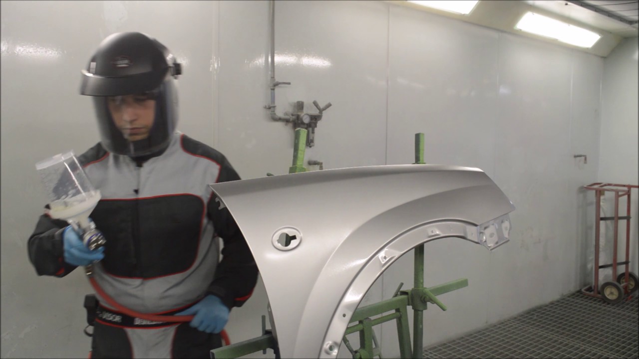 SATA 5000 1.2RP applying UHS clearcoat