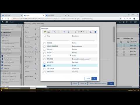 New to Maximo: Pt. 3 - Advanced Search & Hover Dialogs