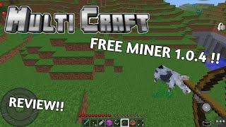 REVIEW MULTICRAFT FREE MINER 1.0.4 !! | WALKTHROUGH #multicraft screenshot 3