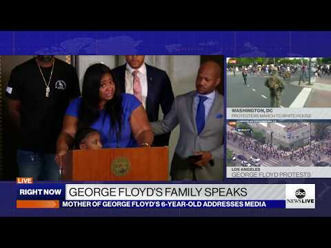 Roxie Washington, mother of George Floyd’s daughter, makes 1st public comments