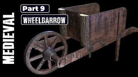 MEDIEVAL CHALLENGE: WHEELBARROW TEXTURING (PART 9)