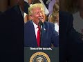 Trump Mocks "Pee-wee Herman Look-Alike" Jon Ossoff At Georgia Trump Accounts Rally #shorts