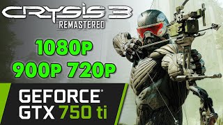 Crysis 3 Remastered on GTX 750 ti | 1080p 900p 720p | PC Performance Gameplay!