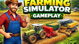 Real Farming Experience 🚜 | Farming Simulator 16 Gameplay # Android mobile game #harvester game 