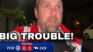 DISASTER AT FRATTON PARK - Pompey 0 Derby 1 - Instant Reaction