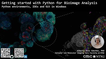Python for Bioimage Analysis – Basic Tools and Setup on Windows