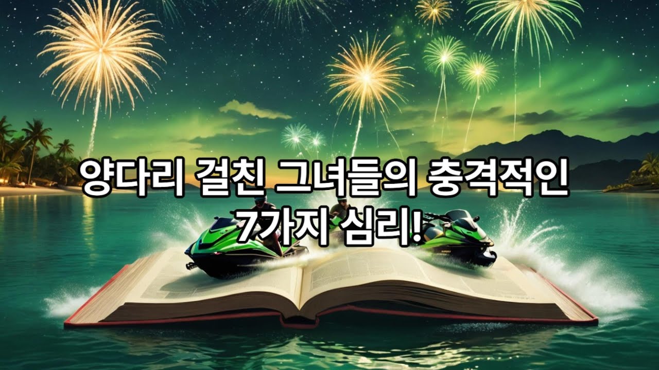 양다리 걸친 그녀들의 충격적인 7가지 심리!