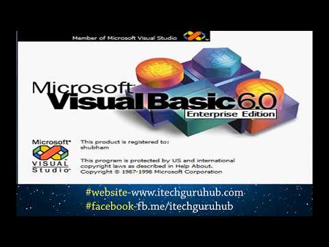 Visual Basic 6.0  components & tools
