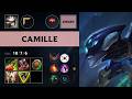 (NS Kingen) Camille Top vs Fiora - KR Grandmaster Patch 26.12