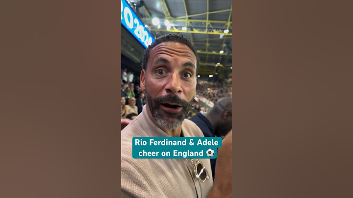 Stars were out to cheer on England v. Netherlands ⚽️ | #adele #uefa #euro2024