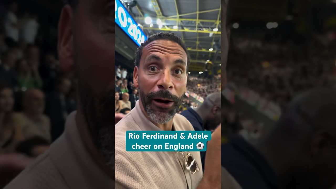 Stars were out to cheer on England v. Netherlands ⚽️ | 