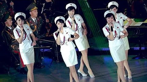North Korean Girl Group Performance - Moranbong Band - DayDayNews