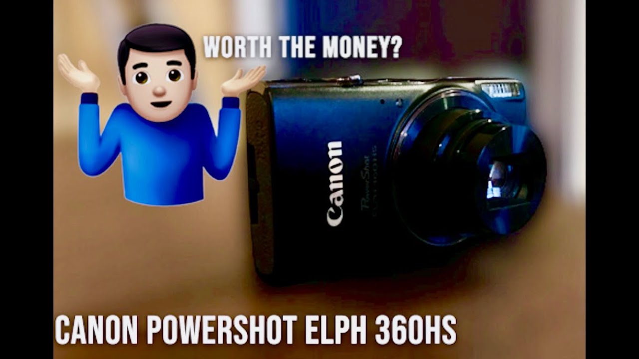 Bang for Your Buck! Best Beginner Camera! Canon Powershot ELPH 360HS