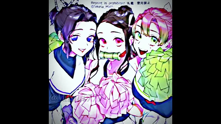 Mitsuri, Shinobu, and Nezuko edit #capcut #kny #demonslayer #anime #edit #knyedit